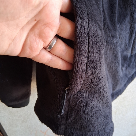 The North Face Osito Pink Ribbon Fleece Full Zip Jacket Med Breast Cancer Aware - Picture 3 of 6